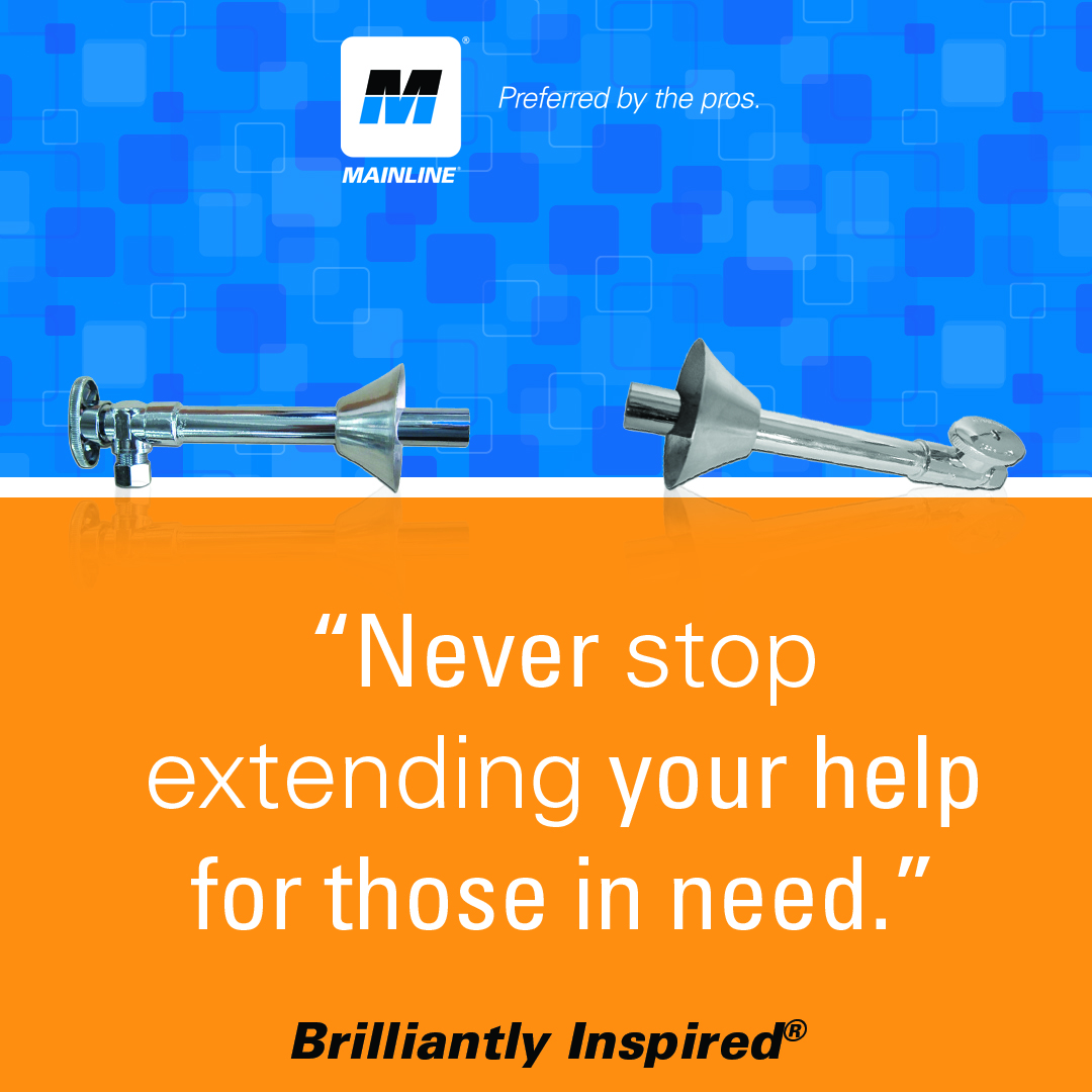 "Never STOP EXTENDing your help for those in need."
Need a little extension with your stop valve?
MainlineCollection.ca
.
.
.
.
.
.
.
.
.
.
.
.
.
.
.
#Pun #Quote #Plumbing #StopValve #MainlineMonday #MotivationMonday #MainlineCollection