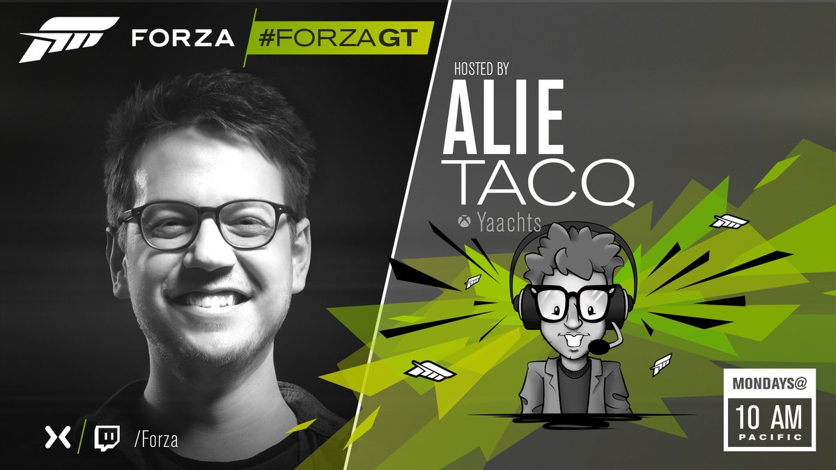 ForzaMotorsport's tweet photo. To be the best you have to beat the best. 🏁
Join @AlieTacq for some #ForzaGT action right now at https://t.co/RFcsIRzyKk. https://t.co/yAxGfecTcv