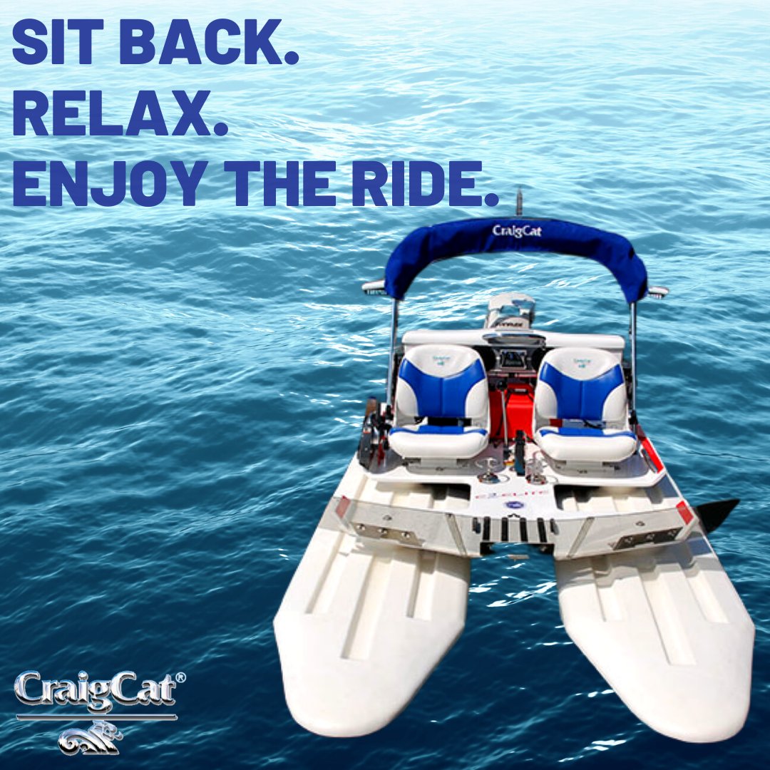 CraigCatOrlando's tweet photo. CraigCat's make fun a top priority! Sit back, relax, and enjoy the ride!!!🌊😎
💻https://t.co/d6TxYbBTob
📞(407) 290-8778
#CraigCats #Boating #Orlando #Fishing #CraigCatBoats #Enjoy #Ride #BoatingLife #CentralFlorida #TestDrive #Relax #Enjoy https://t.co/BNKnKSTde1