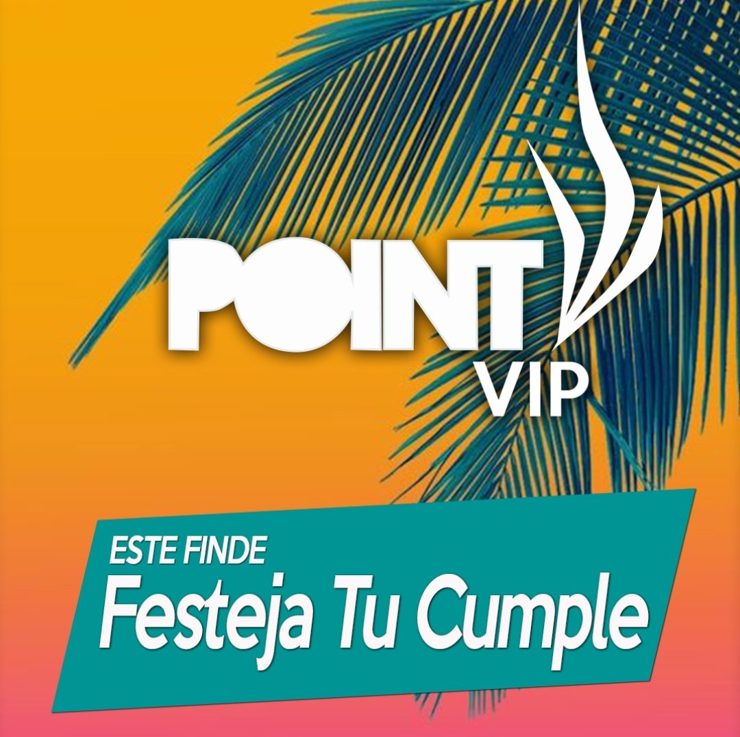 POINT_OficialTw's tweet photo. // #Cumplis años este finde ?
Indudablemente se
#Festeja en #POINT 🌿
#Reserva No te quedes afuera
2664659578 vía wsp 📣// https://t.co/RrtIpLSVnp