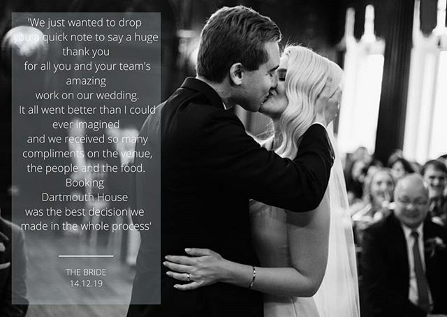 It is words like this that make what we do so incredibly special.

A huge congratulations to our Bride and Groom. Every moment planning with you was such a pleasure. We wish you so much happiness for your future together.

Thank you to London Wedding Pho… ift.tt/36W0qPq