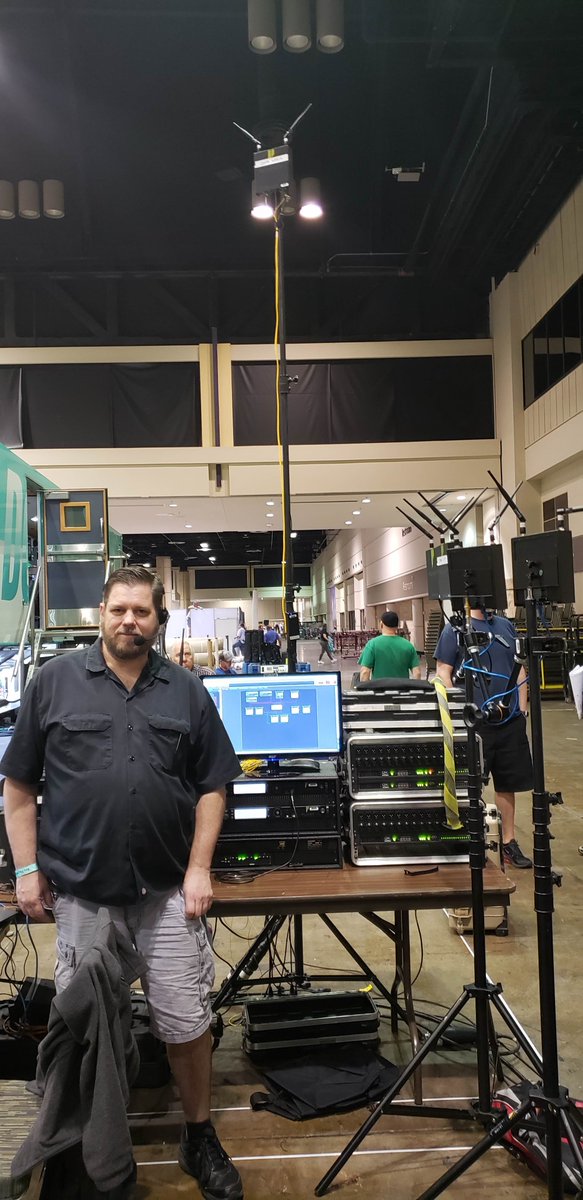 4Pliant's tweet photo. The @MaryKay Leadership Conference will feature some #RevolutionaryIntercom!
JMTV's Alan Stiebing got the 25 user #Crewcom system from Jason Martin Audio ready for this week's conference in Orlando!
#PliantTechnologies https://t.co/jf1Auo7Zrd