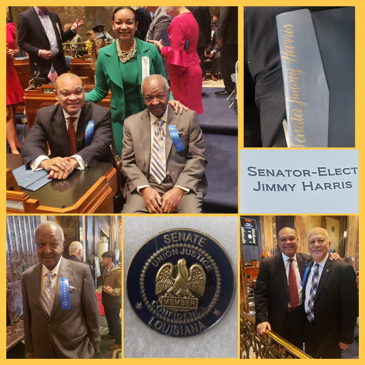 jimmy4nola's tweet photo. This morning, I woke up early & said my prayers. I asked God to guide & order my steps to benefit His people. I prayed for this great state. I prayed for the best district in the land - Louisiana Senate #District4! I'm ready to go to work! #JimmyHarris #Senate
#InaugurationDay https://t.co/fZyw6SAwHF