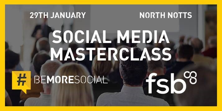 @FSBEastMids (@fsbeastmids) on Twitter photo This FREE workshop will give you the tools to use #socialmedia platforms with confidence to raise the profile of your #SmallBiz online @Be_More_Social <a href="/FSBNottsDerbys/">James Illsley</a> Join us on Wed 29 Jan 9.30am at <a href="/YeOldeBell/">Ye Olde Bell Hotel & Spa</a>
#NorthNotts
bit.ly/38YD0Km This FREE workshop will give you the tools to use #socialmedia platforms with confidence to raise the profile of your #SmallBiz online @Be_More_Social <a href="/FSBNottsDerbys/">James Illsley</a> Join us on Wed 29 Jan 9.30am at <a href="/YeOldeBell/">Ye Olde Bell Hotel & Spa</a>
#NorthNotts
bit.ly/38YD0Km