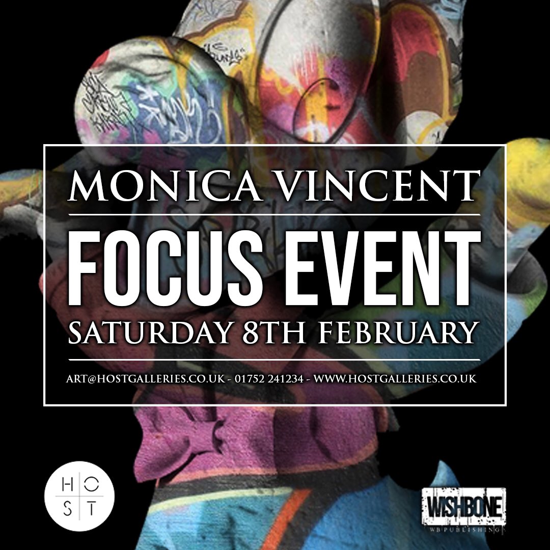 WISHBONE_ART's tweet photo. Monica Vincent 💫 ‘Very excited to see what 2️⃣0️⃣2️⃣0️⃣ brings! So far the year has got off to a great start &amp; on Sat 8th Feb it gets even better when @hostgalleries will be having a Focus Event featuring my artwork!’ 🥰🎉 - For more info please contact art@hostgalleries.co.uk https://t.co/14JMr3buDi