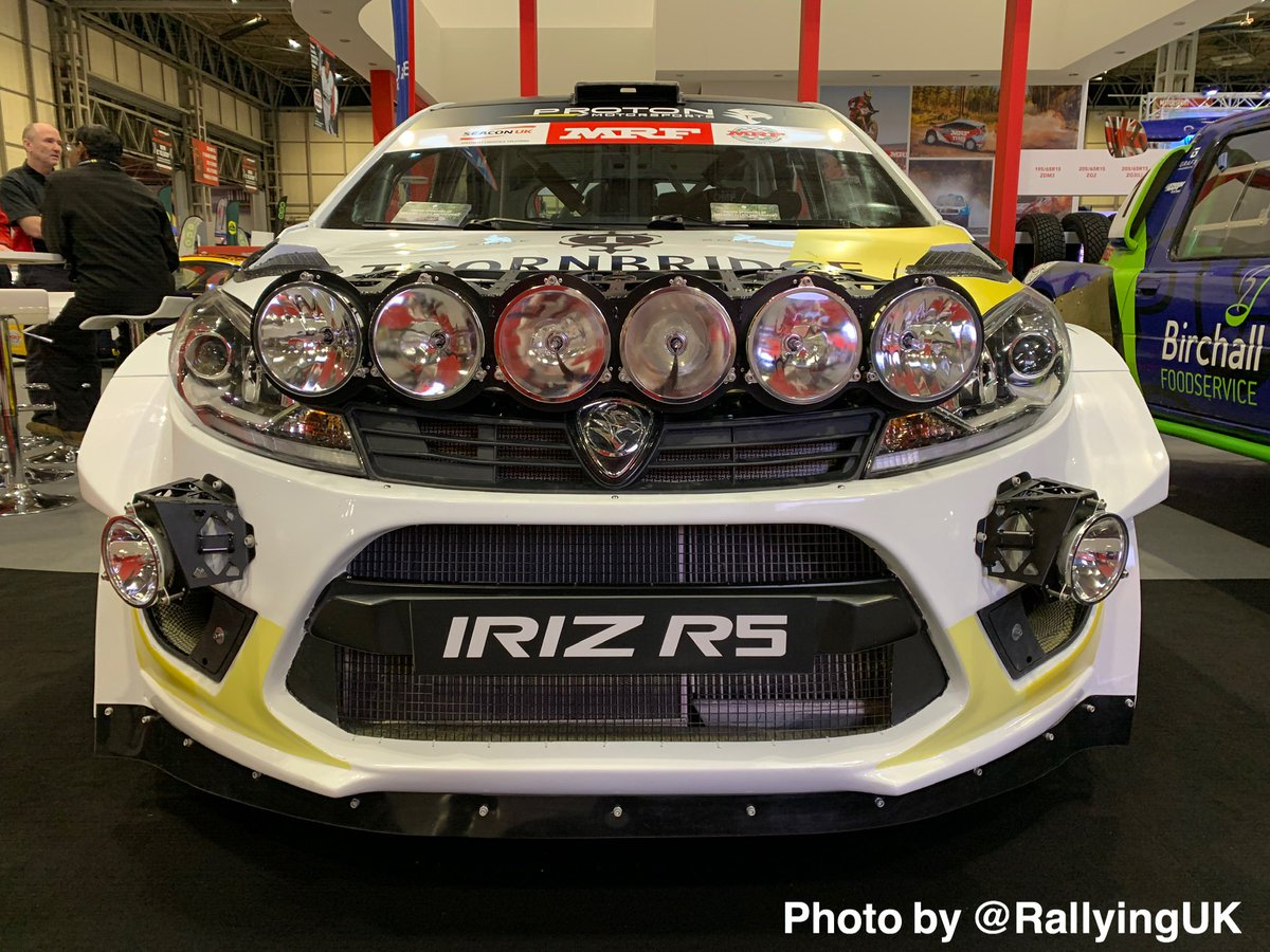 RallyingUK's tweet photo. PROTON IRIZ R5: Never get tired of looking at this - the Proton Iriz R5. It received a lot of attention at last week’s @Autosport_Show 2020 at @thenec. It’s plain to see why! 🇬🇧🇲🇾 @mellorselliot | @MRF_Racing | @thornbridge | #ASI2 https://t.co/426T5WGIwK