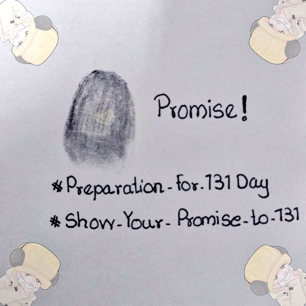 131htoo's tweet photo. Promise?
Promise
#Preparation_for_131DAY
#Show_Your_Promise_to_131
#D216 #SetTheWorldOnFire_๊นํ๋น https://t.co/1GoVYoKuNA