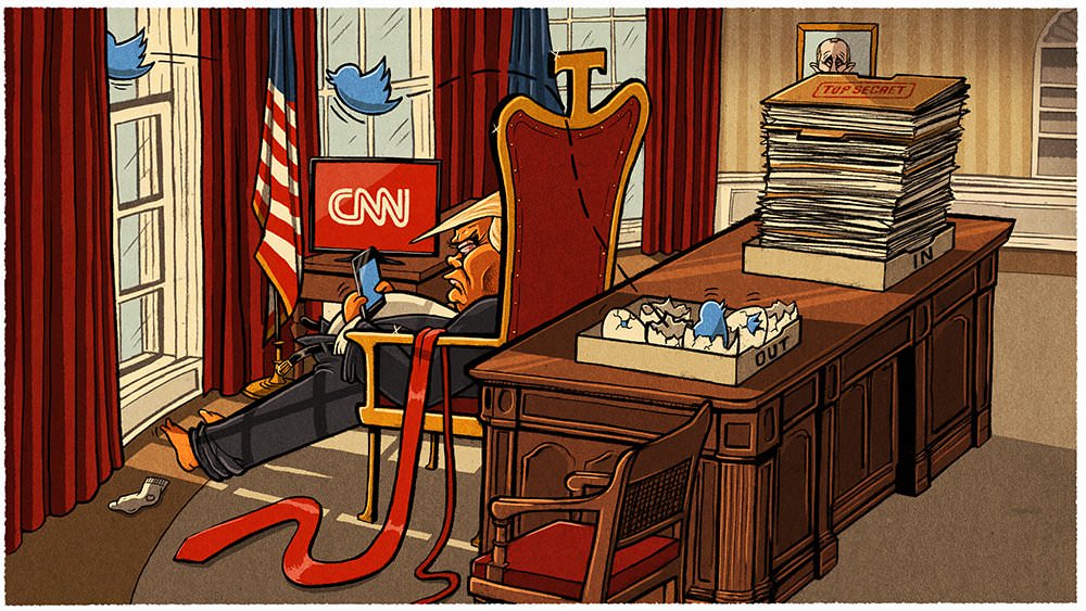 Autarkh's tweet image. Donald has one: Official taxpayer-funded TV watcher.

#ExecutiveTime