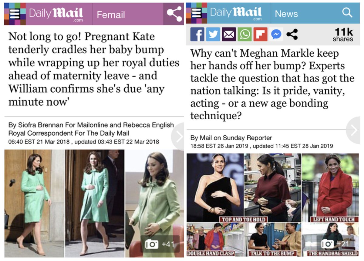 BuzzFeedNews's tweet image. Compare these 20 headline and see how differently royal reporters treated Kate Middleton and Meghan Markle

buzzfeednews.com/article/elliev…