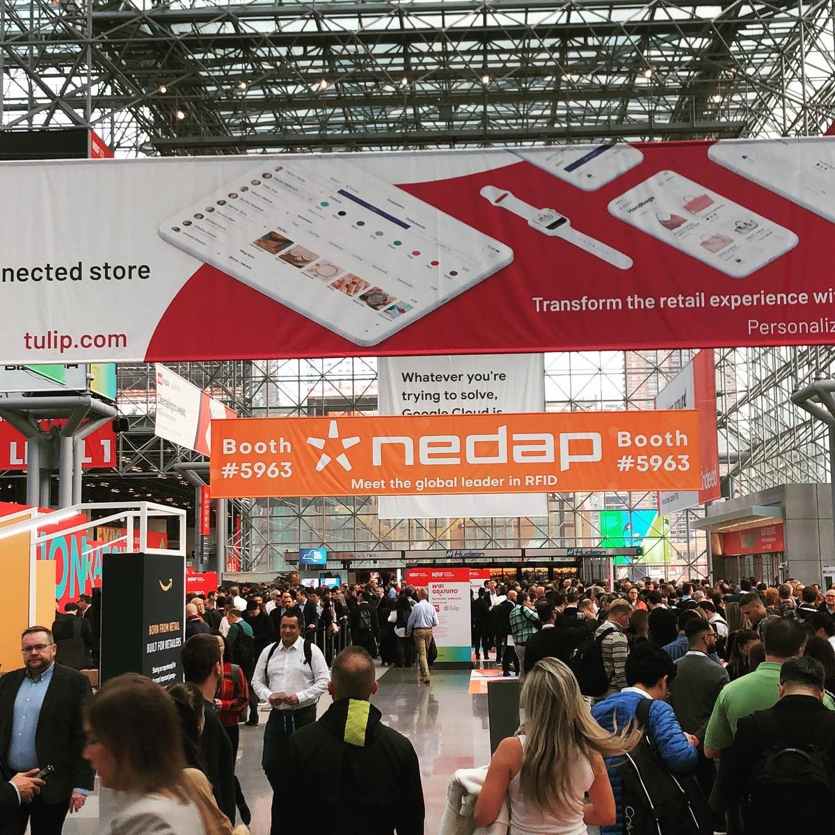 BrandAdvocate_'s tweet photo. La team @BrandAdvocate_ est présente au #NRF2020 pour suivre toutes les #tendances et #innovations #Retail pour vous ! 
Des conférences et des rencontres passionnantes ! https://t.co/46QQz1twk6