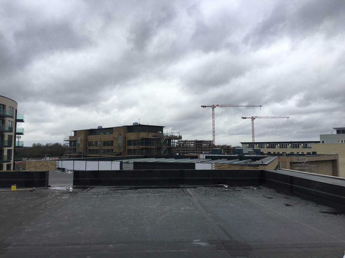 FirestonebpUK's tweet photo. One of our Tech Reps is out again today providing #TechncialSupport in Reading. Hope he's off the roof before #StormBrendan gets there! https://t.co/SOAnjnfDjJ