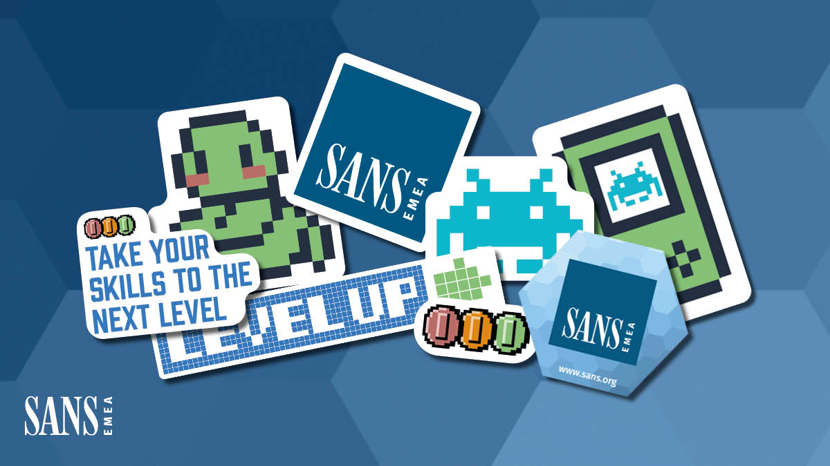 SANSEMEA's tweet photo. We all love our SANS stickers and today is #NationalStickerDay!
 
We're giving away 5 sets of our favourite Level Up and SANS sticker combinations. 

Simply comment on this post with a picture of your laptop sticker collection. Competition closes at 9pm this evening. Go Go Go! https://t.co/TgKbq7IVx5