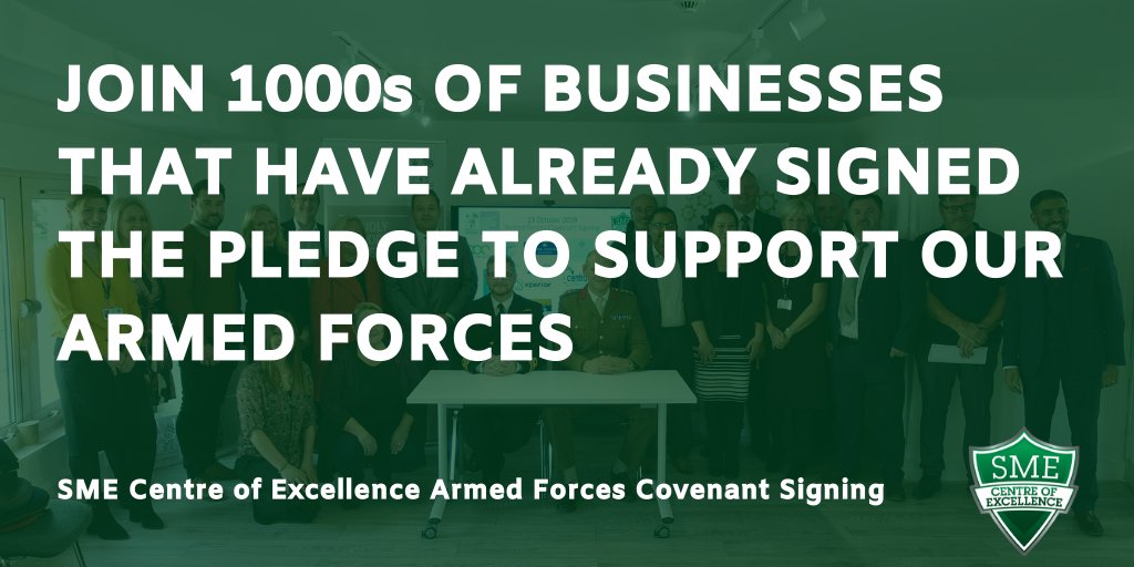 We are holding our next mass Armed Forces Covenant signing on 13th February 2020!

Join 1000s of businesses that have already signed the pledge to support our #armedforces

Sign up today!
eventbrite.co.uk/e/88508712943

#armedforcescovenant #CSR