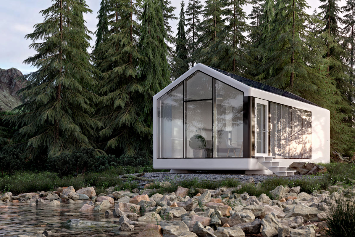 dwellito's tweet image. #modularmondays Today, we&apos;re featuring the mOne, a 100% solar-powered off-the-grid modular home.

The Haus mOne is an autonomous prefab that provides buyers with 400 sf of liveable space, in a one bedroom, one bathroom configuration.

Explore the mOne on Dwellito.com