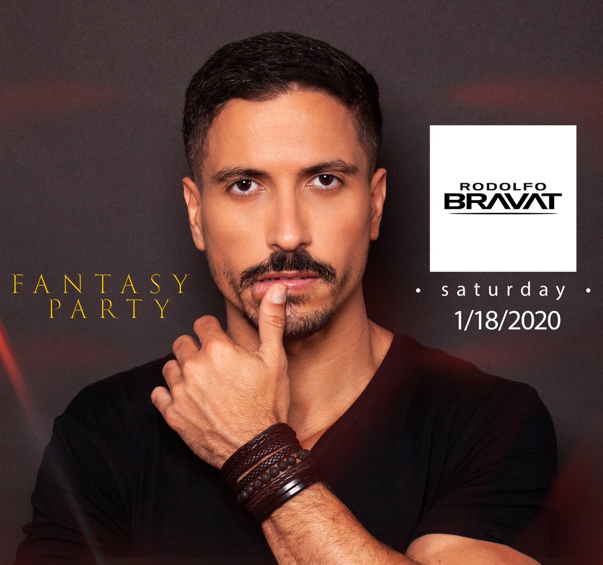 Rofolfo Bravat is here this Saturday for Fantasy Party! Spinning 10pm to 3am 🔥 #CuffComplex