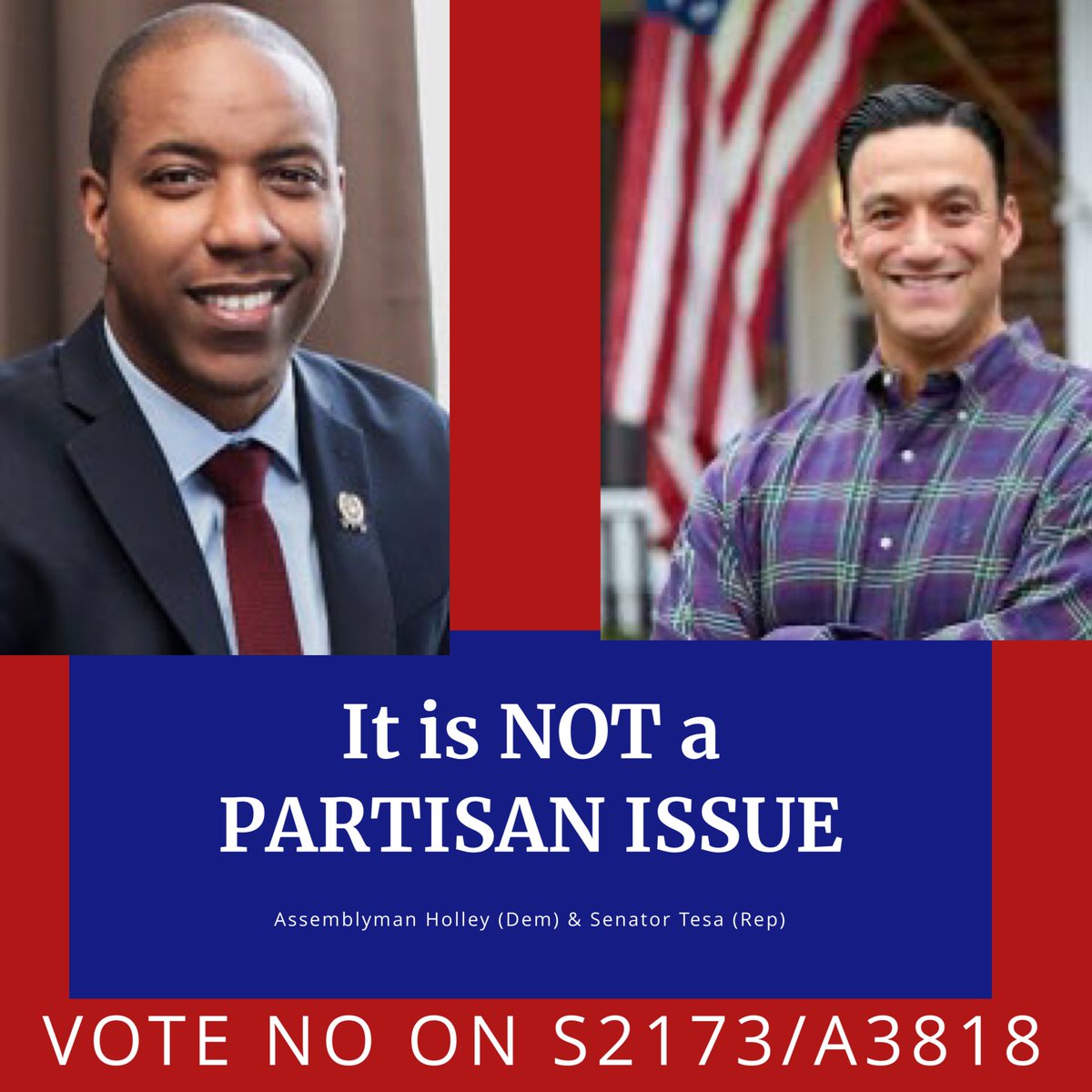 SarahJo23672889's tweet photo. NJ Legislators, upholding the state constitution is a Bipartisan responsibility. #votenoS2173 @9thdistrictnj @PatrickDiegnan
@SenJoeVitale
@SenatorJoeCryan
@tomkean
@SenatorScutari
@mikedohertynj
@stevenoroho
@tonybucco
@joepennacchio
@RichardCodey https://t.co/Kynwo7BKTz