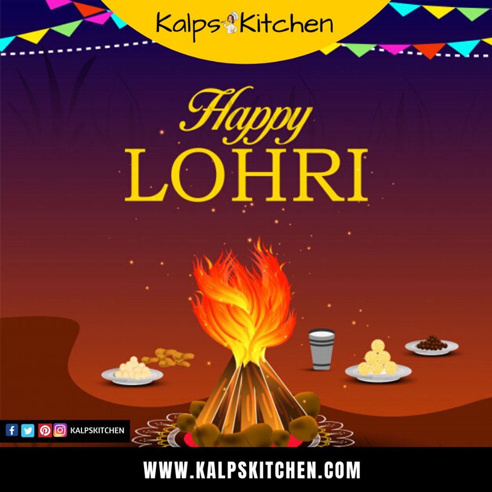 On this festive season of #Lohri, may God bless you with good health and lifelong companionship. #kalpskitchen #vegetarianrecipes #happylohri
