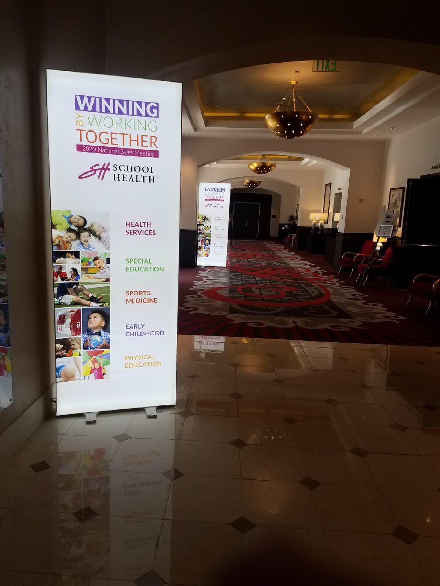 jroon7's tweet photo. Getting ready to welcome the best sales team @schoolhealth in the business!! #WinningbyWorkingTogether https://t.co/0VAKto9LOR