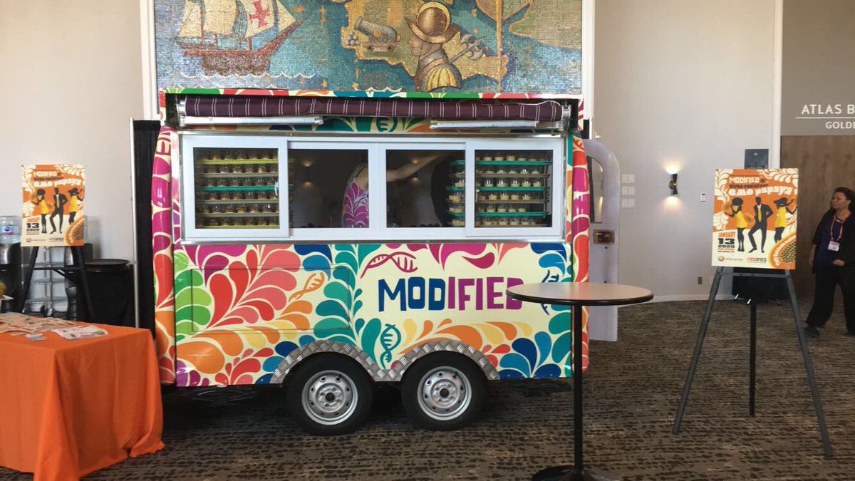 Seriously cool “vehicle” for science communication #PAGXXVIII