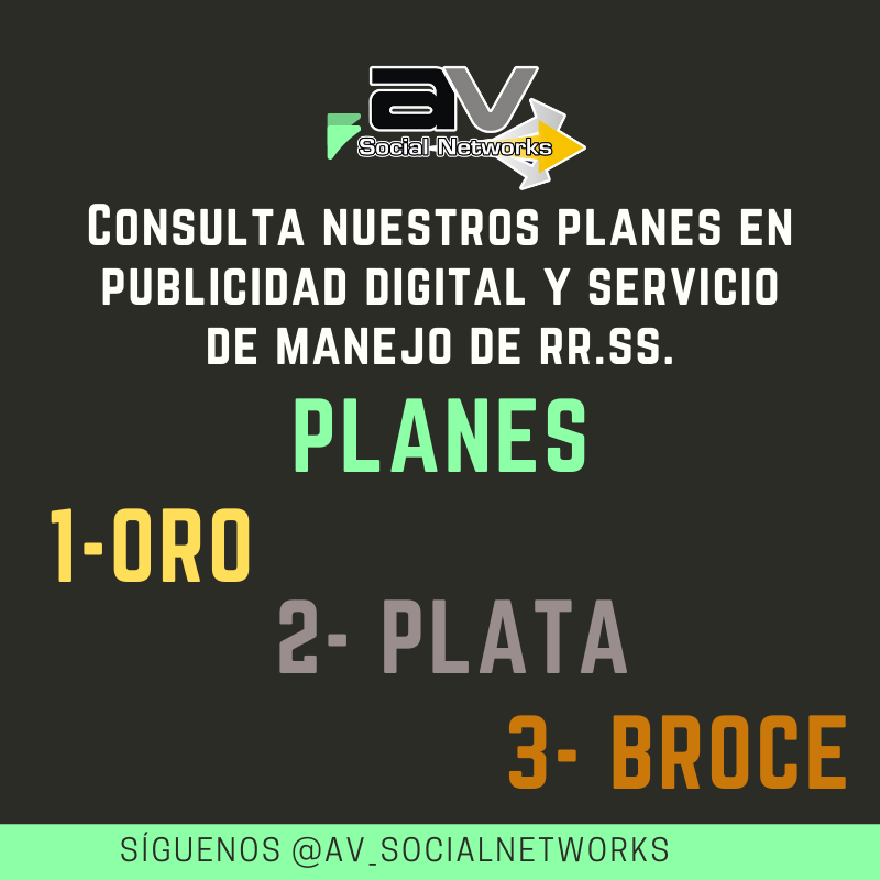 Comunicavaleroe's tweet photo. ¿Quieres entrar con tu marca o empresa en las #RedesSociales y no sabes cómo hacerlo?🙇

¡Tenemos la solución! Estamos para asesorarte, escríbanos a:

📩 avsocialn@gmail.com
#AVSocialNetworks https://t.co/ZZhhOZjQR8