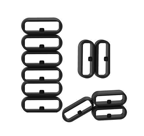 TopTriGear's tweet image. is.gd/eEunwt - RuenTech Fastener Ring Compatible with Garmin Vivoactive 3 / Vivoactive 3 Music / Vivomove/ Vivomove HR Bands Replacement Silicone Connector Security Loop (Pack of 11)