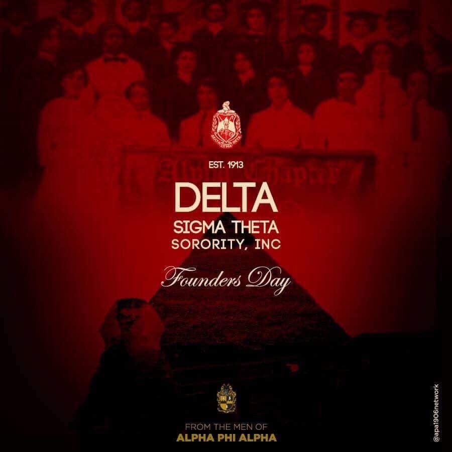 CurtisEJohnson1's tweet photo. Happy Founder’s Day to the ladies of Delta Sigma Theta Sorority, Inc. https://t.co/0dP9o5DlGK