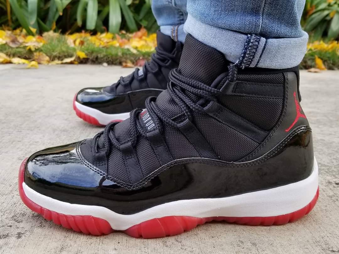 What's on y'all's 👣 today?!?  #mjmonday for me in the Air Jordan 11 Retro 'Bred' (2020)... 

#airjordan11retro #bred #mjmondays  #retrohead #nikehead #grails #checksoverstripes #swooshforlife 🏀👊✌🏿️