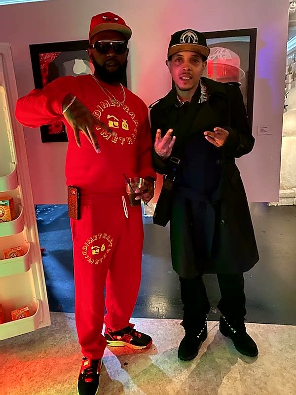 DROZWORLD's tweet photo. @OjDaJuiceman32 KICKIN SHIT AT @Tip @trapmusicmuseum FA @zaytovenbeatz SURPRISE BDAY PARTY! 💪🏿💯🏚💰🎶 https://t.co/KheszdxABA
