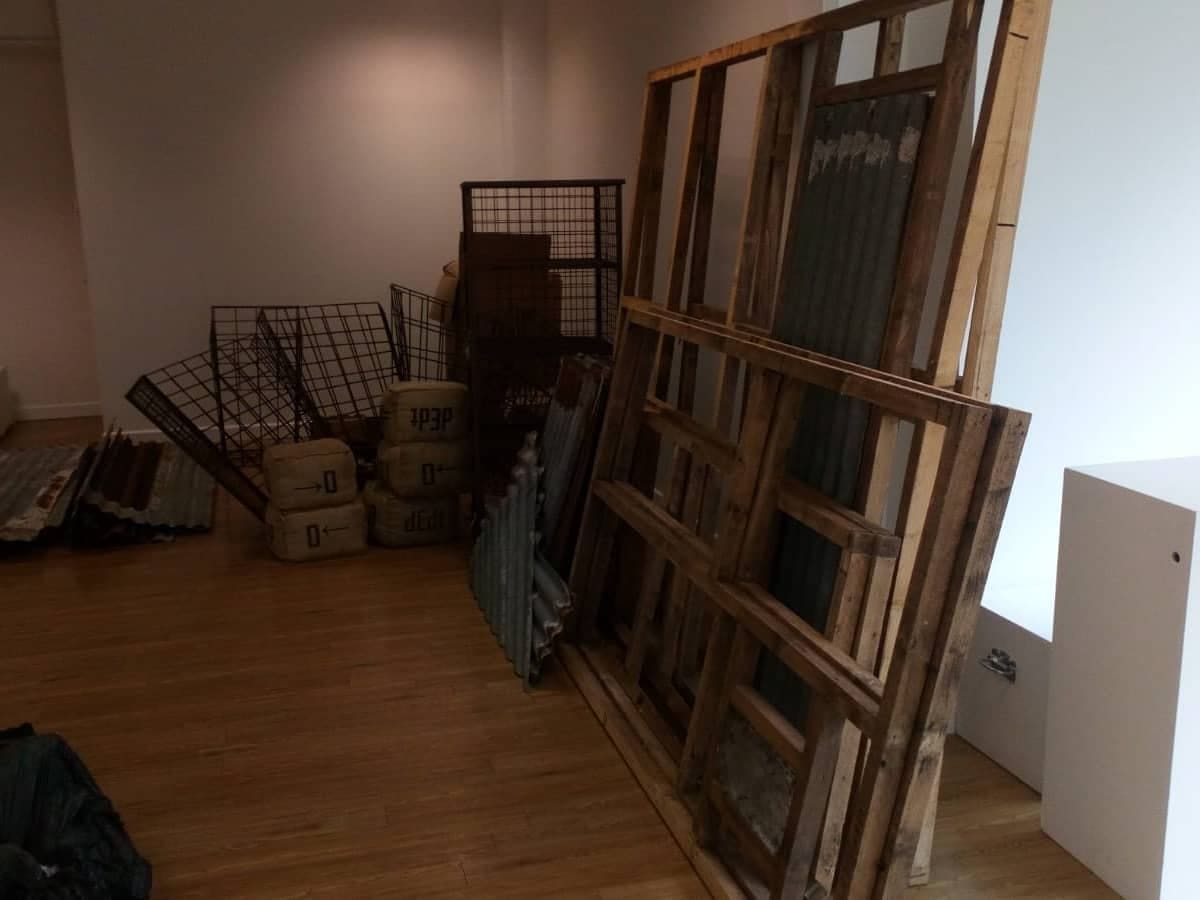 MTUArtsOffice's tweet photo. Installation is well underway - Come check out #ArScáthaChéile / #InEachOthersShadow - Open at the #CITJBEC from 27 January, #CITArtsOffice Environmental Exhibition with works by #EmmaRyan #OisinOsborne & #RozSpencer #CITCCADAlumni https://t.co/nyDkfvL8sB