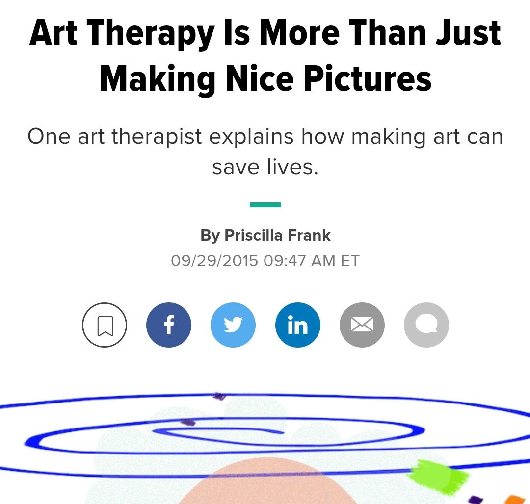 Art Therapy Is More Than Just Making Nice Pictures 