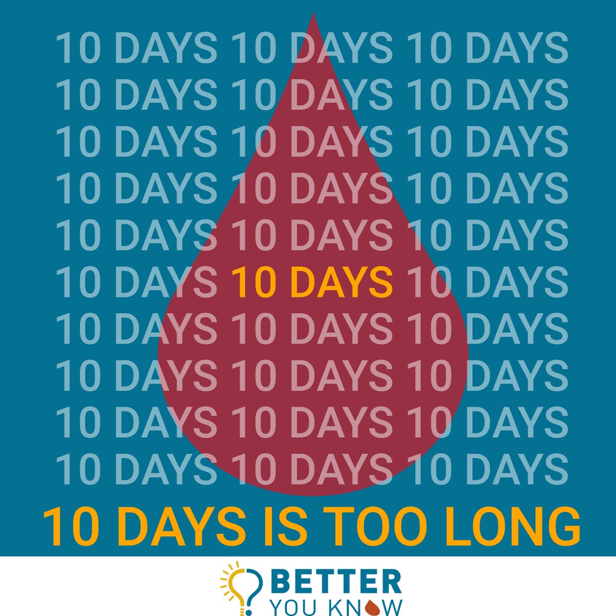 nbd_foundation's tweet photo. A 10-day period is too long. You deserve to know why. #BetterYouKnow 
https://t.co/KQLHcsEv3l https://t.co/QW0rePA8CB