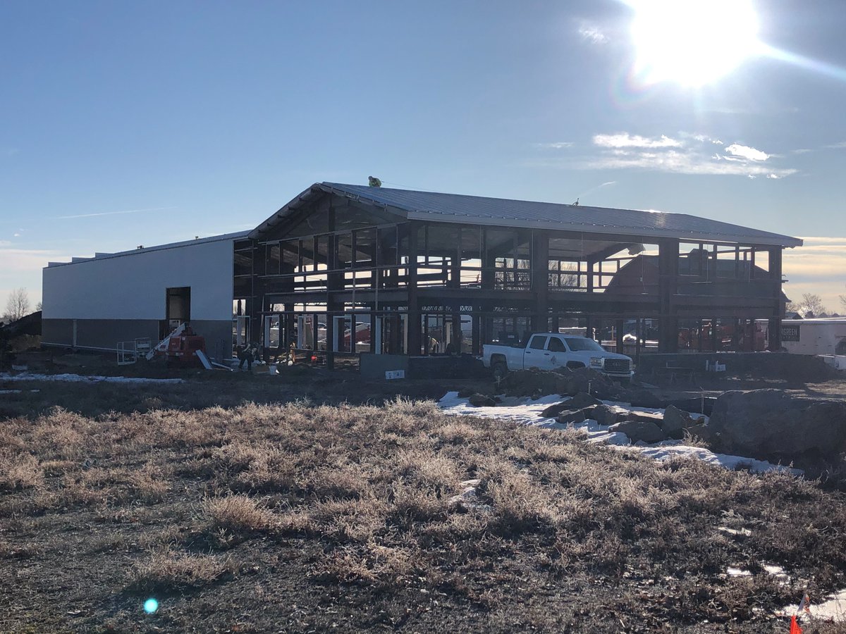 Evergreen_Ind's tweet photo. Happy Monday! Check out some photos taken this morning from our Silverline Workshop &amp; Office Building site.

#metalbuildings #generalcontractors https://t.co/wiIRc2FvRw