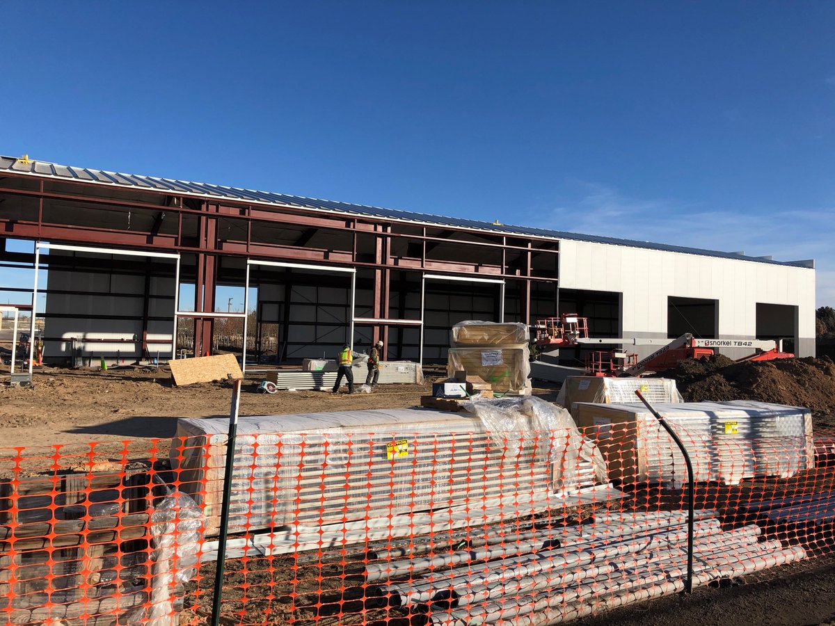 Evergreen_Ind's tweet photo. Happy Monday! Check out some photos taken this morning from our Silverline Workshop &amp; Office Building site.

#metalbuildings #generalcontractors https://t.co/wiIRc2FvRw