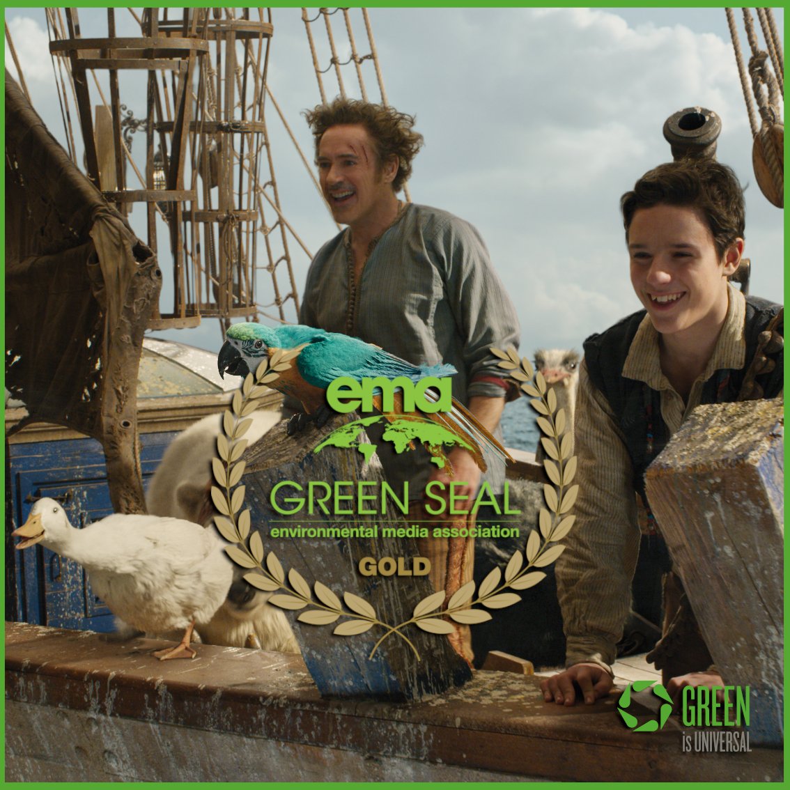 Green is Universal tweet media