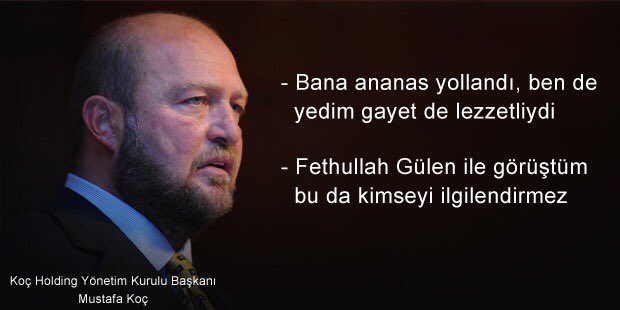 Atatürkçü Ali Koç. Atatürkümüz kurduğu ülkede askerlik yapmamıştır. Bunlar böyle iki yüzlüler..Asker yoklaması alalım bir zahmet:)