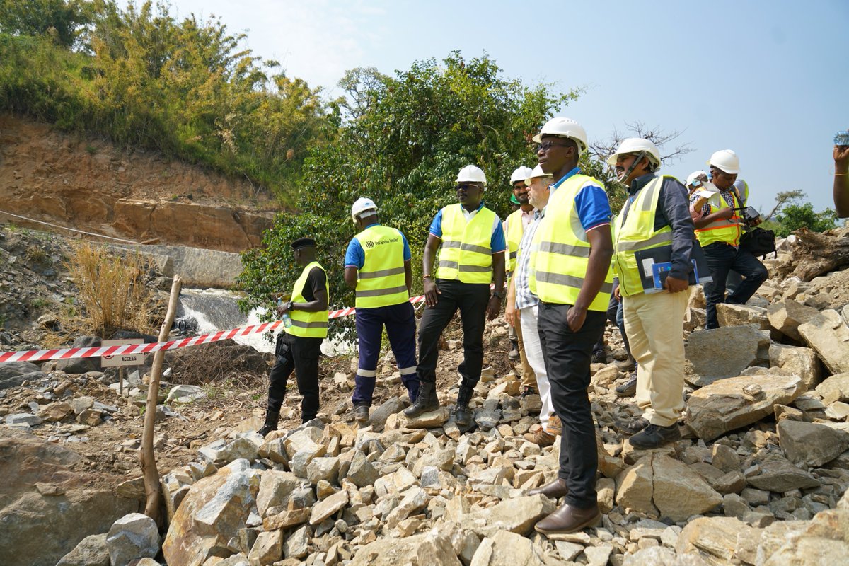 UEGCL (@uegclofficial) on Twitter photo #NyagakIIIProgress: Our team led by Eng. <a href="/RugabaAgaba/">Rugaba Agaba</a> – Project Manager, UEGCL & Mr. Allan Kajik – Administration Manager, UEGCL inspected the progress of works at the 6.6MW Nyagak III Small HPP as well as its transmission line that will supply power to the people of West Nile. #NyagakIIIProgress: Our team led by Eng. <a href="/RugabaAgaba/">Rugaba Agaba</a> – Project Manager, UEGCL & Mr. Allan Kajik – Administration Manager, UEGCL inspected the progress of works at the 6.6MW Nyagak III Small HPP as well as its transmission line that will supply power to the people of West Nile.