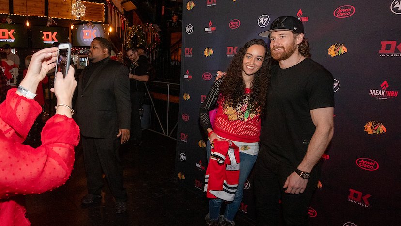 NHLBlackhawks's tweet photo. What a fun night raising money for @RMHCCNI at #KeithRelief! https://t.co/LNUqifNKl3