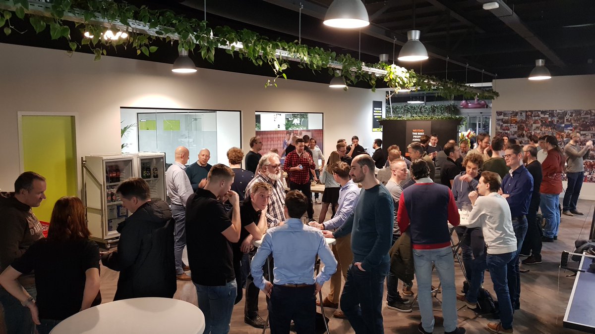 dotNetZuid's tweet image. We already got a nice crowd for tonight's first #dotnetzuid session of 2020, hosted @hightechict.