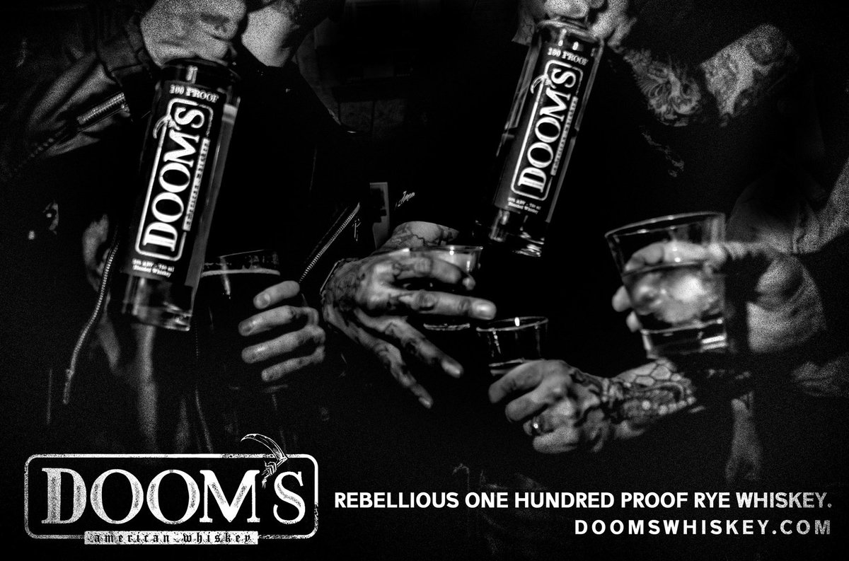 More DOOM’S In 2020. Cheers To A One Hundred Proof Year, Fellow Reapers.🖤🖤 DoomsWhiskey.com