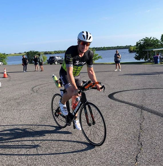 ZootSports's tweet photo. Congratulations @osupeterson on your IM Tulsa entry!  Hey #teamzoot, it's going to be John's first full distance IM race, let's send him some motivation!

#teamzoot #triathlete #triathlon #motivation #ohana #lotsoftraining #longday #trilife #ok #tulsa https://t.co/xq2uD5VcLr