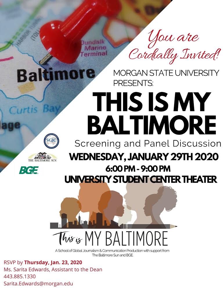 ThisIsMyBMore's tweet photo. You are cordially invited the release of our video series! All are welcome to come and take part in this event. We will also have a discussion panel following the video series! RSVP information is on the bottom left of the flyer. https://t.co/YbEmidmStu