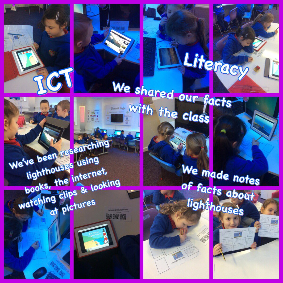 PPS_Seren's tweet image. A busy afternoon researching lighthouses &amp;amp; taking notes 📝 iWonder what we’ll be doing with our research 🤔📝 @Phip_Primary #phipict #phiplit ☺️📝👏🏼🌟