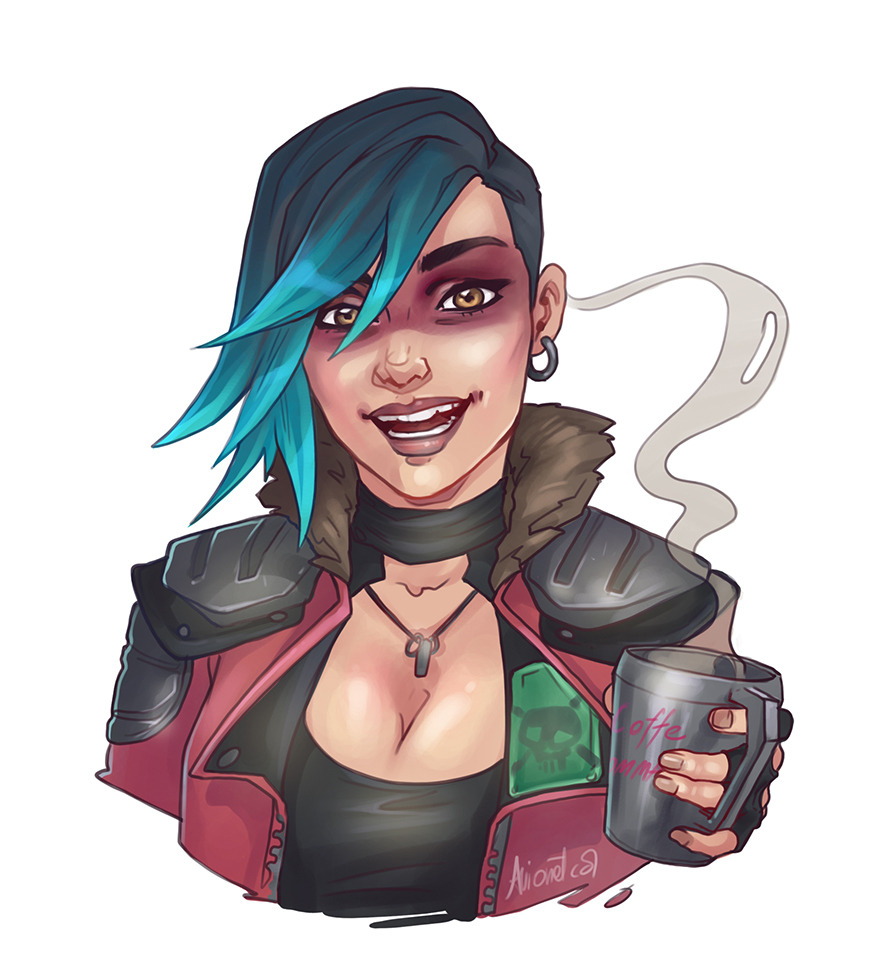 Incredible #Borderlands3 Lorelei fan art by @AvionetcaArt! 