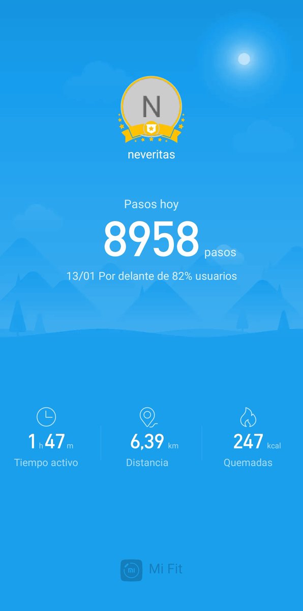 CesarTB6's tweet photo. Mi Fit
Mis datos de actividad física https://t.co/dUKYhccfGY