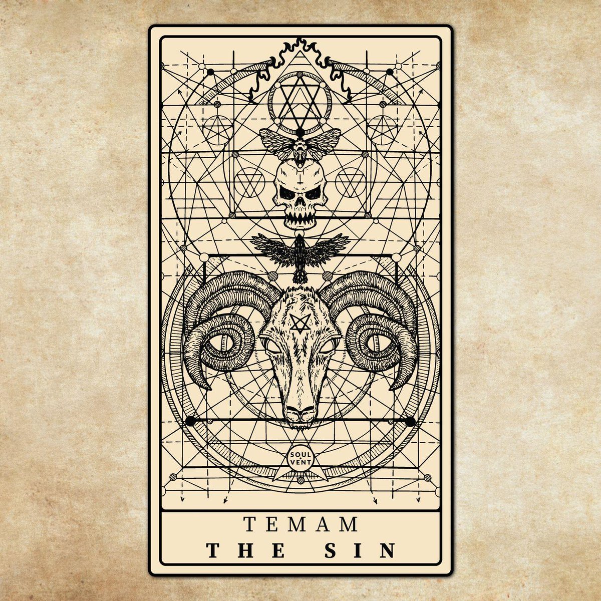 soulventrecords's tweet photo. We're pleased to announce our first release of 2020 comes from Parisian newcomer #Temam, with a single titled The Sin 💀
Pre-order: https://t.co/POjbvf5TVZ https://t.co/WmkwJNinVL