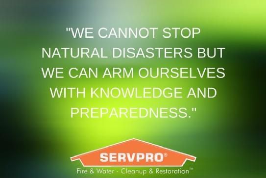 With the storms that passed through Middle Tennessee over this past weekend, we want to share some words of wisdom to assure you that Servpro of Coffee/Franklin/Warren Counties is prepared and ready for whatever happens. 
#ServproofCFW #MondayMotivation #ReadyforWhateverHappens