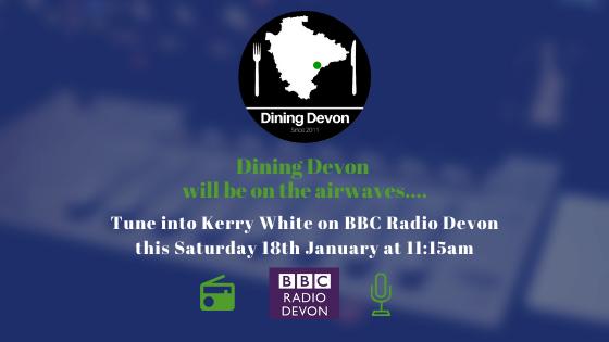 diningdevon's tweet image. We're super excited to announce we'll be live on the airwaves this weekend on @BBCDevon during @KerryWradio show!

Tune in this Saturday 18th January at 11:15am to hear from all 3 of us, about Devon, food and all things blogging.

#bbcradiodevon #diningdevon #radio #interview