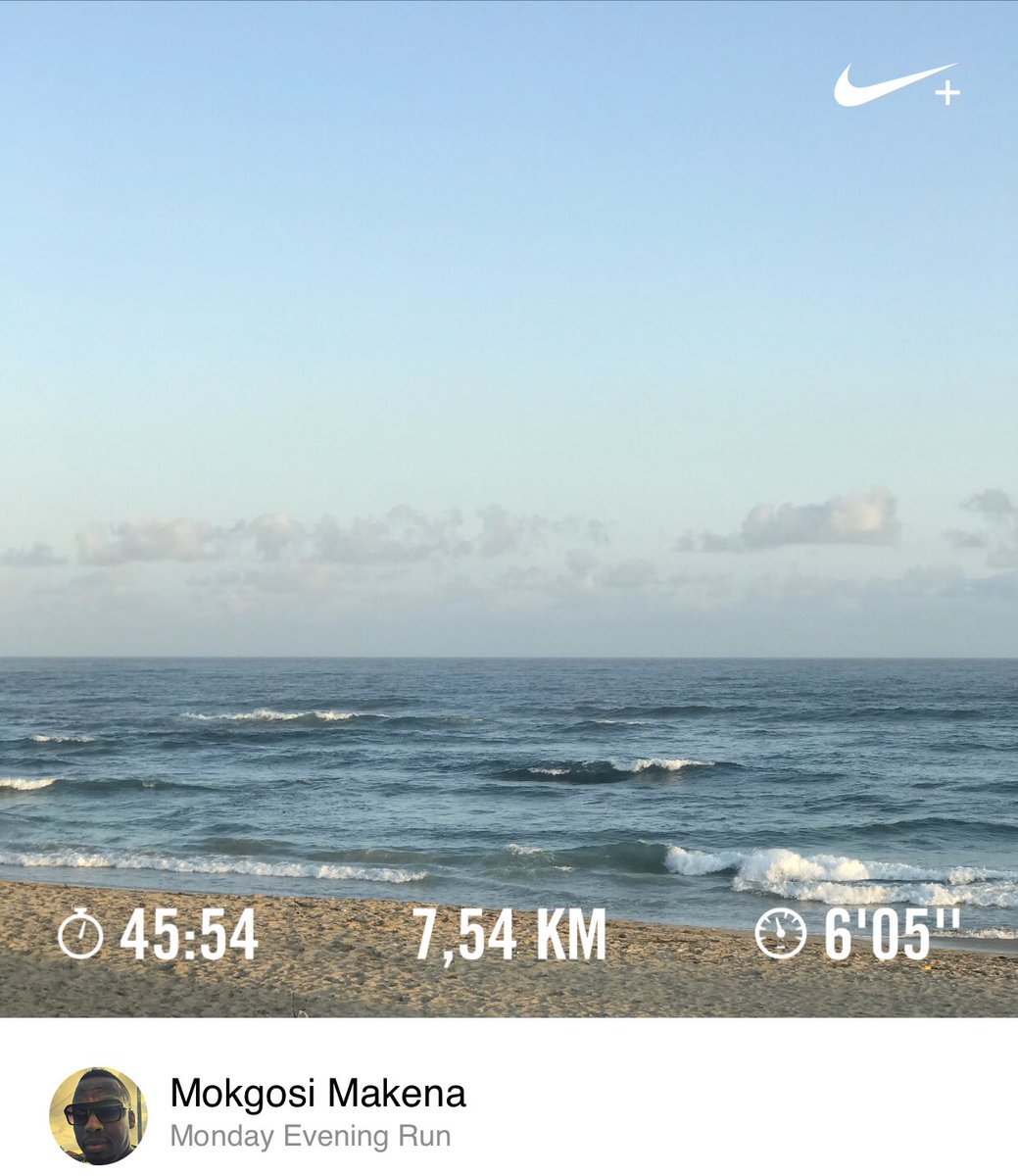 MakFoss's tweet photo. #RunningWithTumiSole #MySpaceMyPace #RunningFromNothing #MansNotLegsOfThunder ππππ I enjoyed this one to start the week https://t.co/csqjIAbdzR
