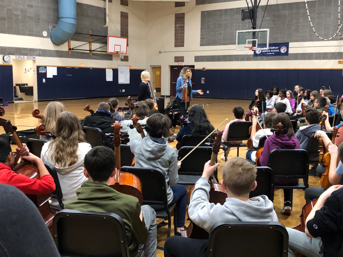 Thank you Moxie Strings!  Great fun at Annie Sullivan!