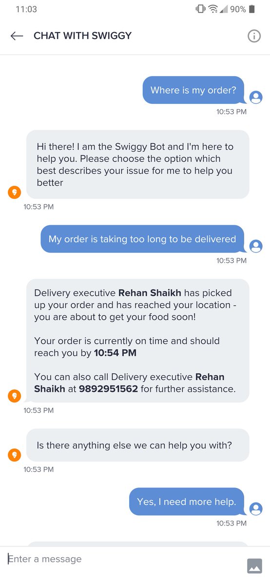 s_dhaval_'s tweet photo. @swiggy_in @SwiggyCares Such a worst service by #Swiggy first the order didn't get delivered second I didn't cancelled the order still got charged with cancellation fee. Zero customer support #boycottswiggy https://t.co/GWFLpVmP7S